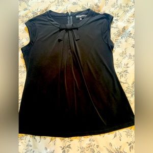 Cute lagerfeld black jersey top
